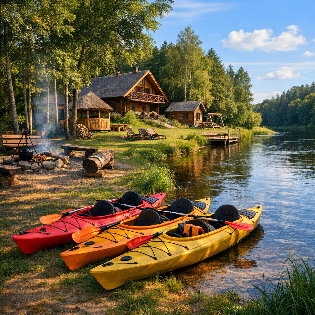 Baidarių nuoma su sodyba: ką verta žinoti planuojant vasaros poilsį?