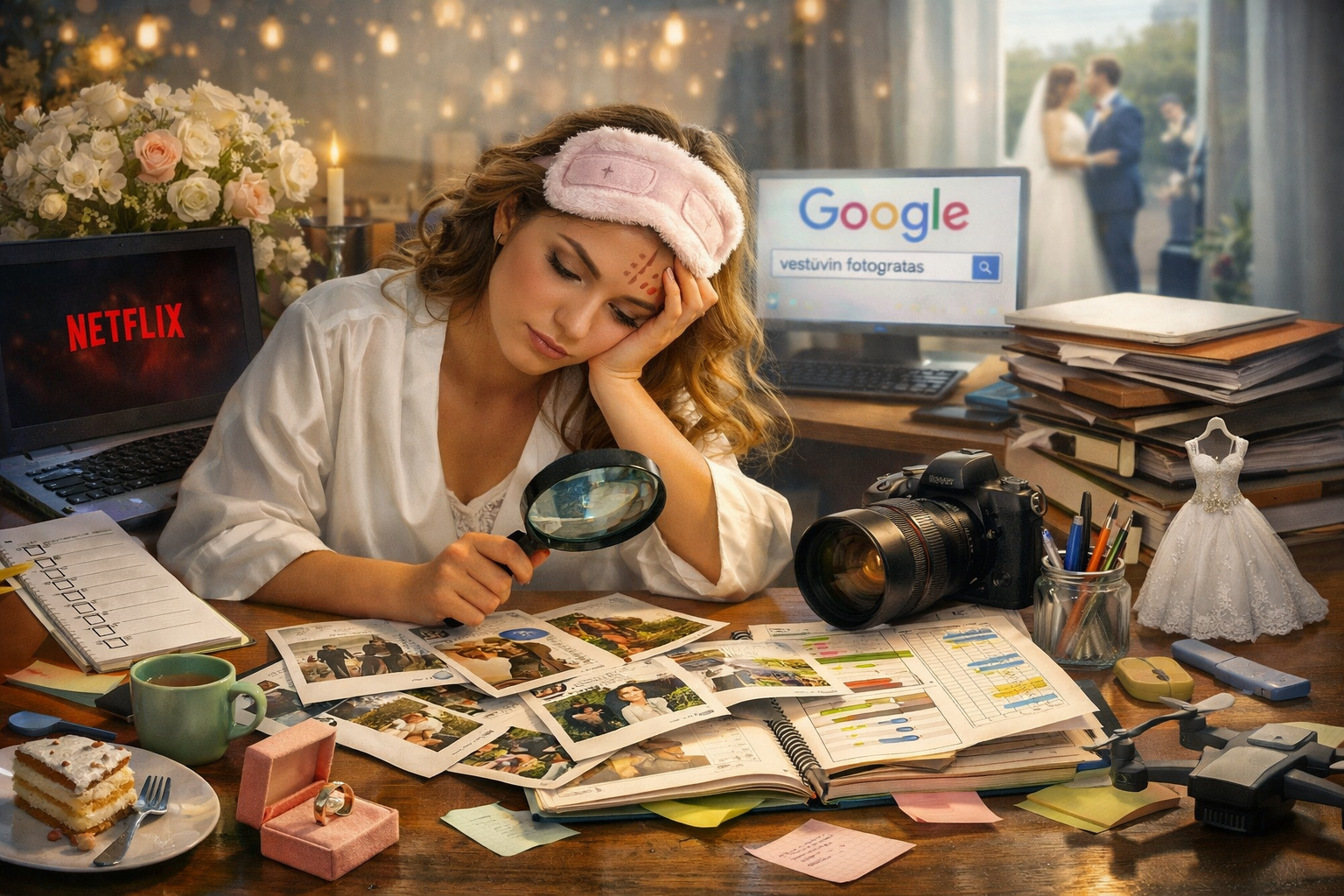 Kaip rinktis vestuvių fotografą, kai turi per daug laisvo laiko